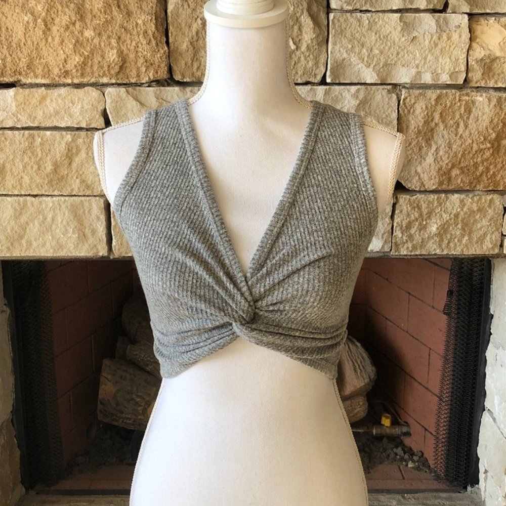 Maronie/Revolve Loungewear Twist Front/Crossover Bralette NEW - Picture 1 of 4